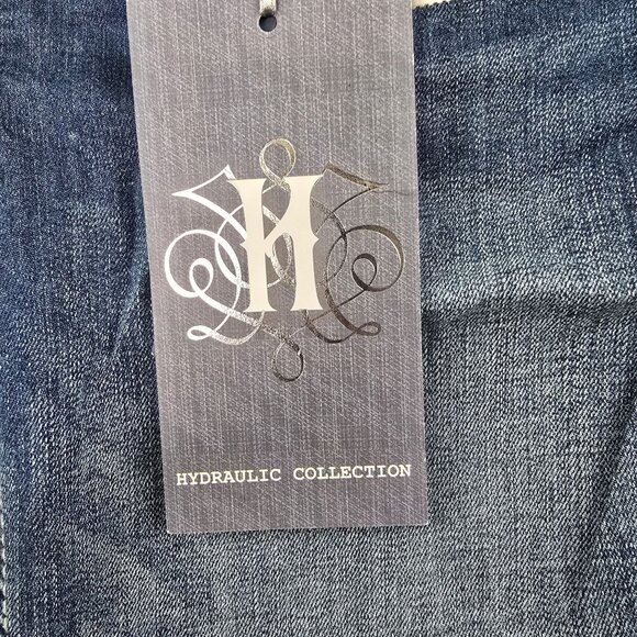 Hydraulic Womens Bailey Slim Boot Cut Jeans Medium Blue Denim New With Tags - Picture 6 of 8